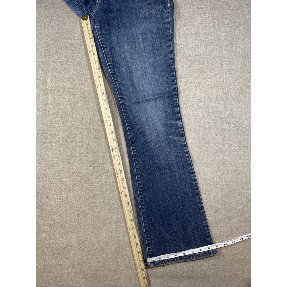 Levis 515 Womens Classic Bootcut 5 Pocket Denim Blue Jeans Size 12 *Flaws* - Picture 4 of 11